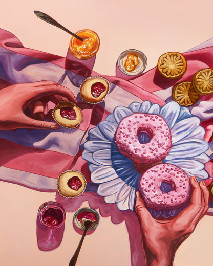 Pink Donut Picnic