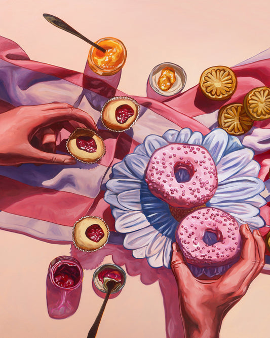 Pink Donut Picnic