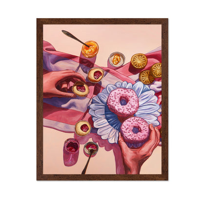 Pink Donut Picnic