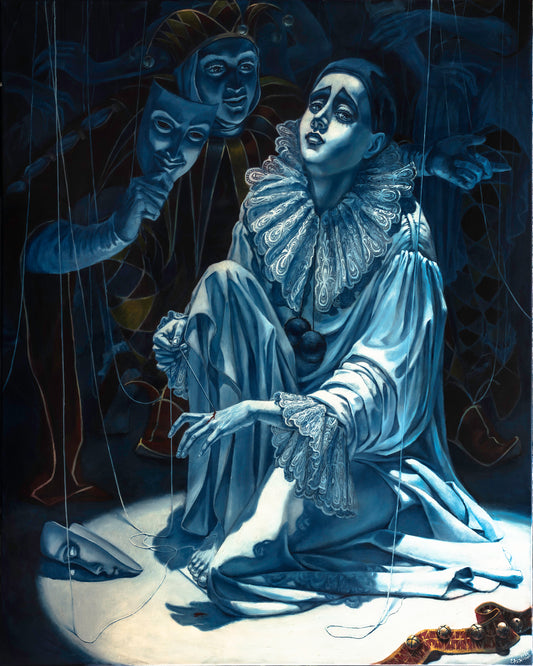 Melancholy Puppet Scene