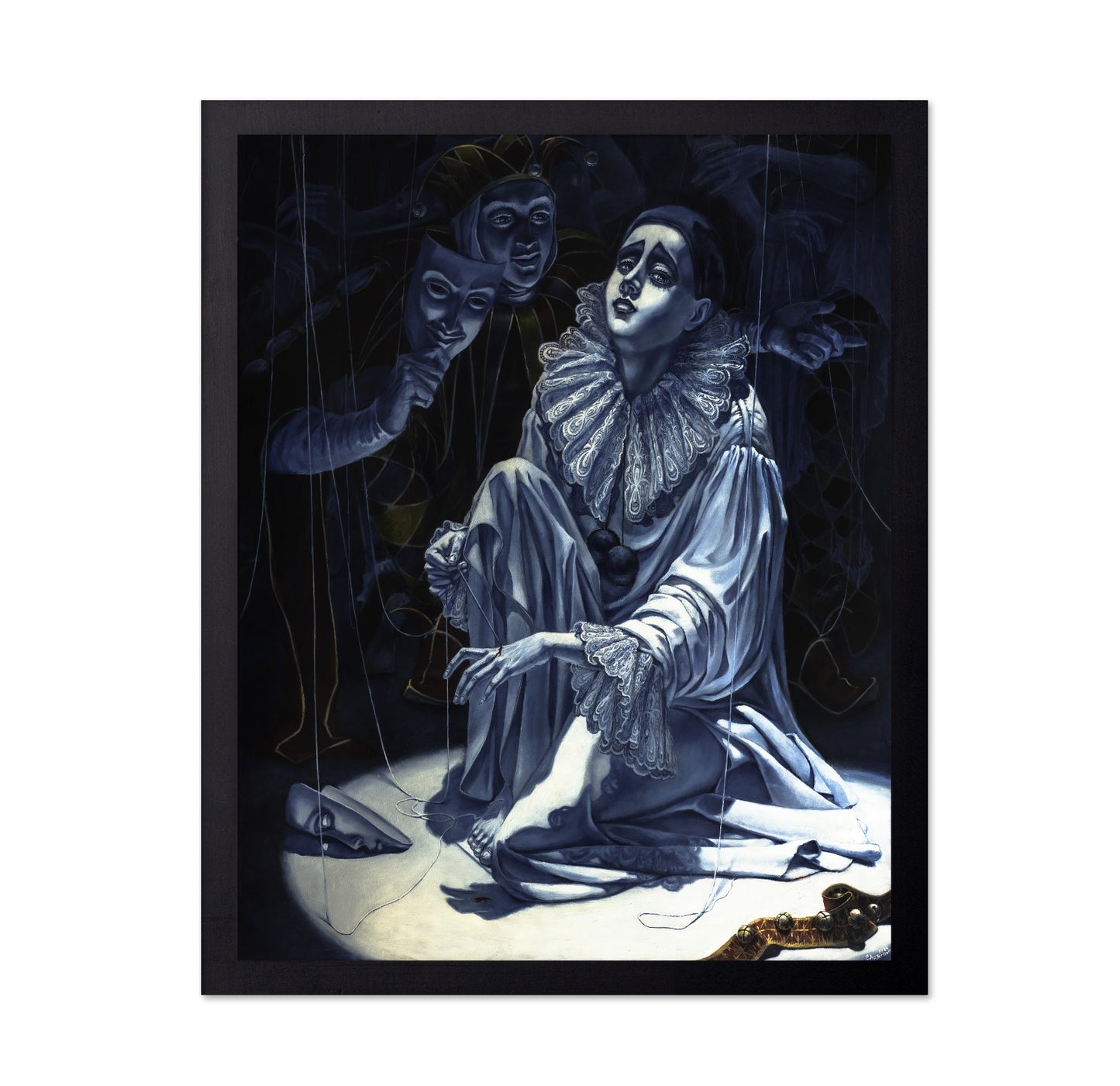 Melancholy Puppet Scene