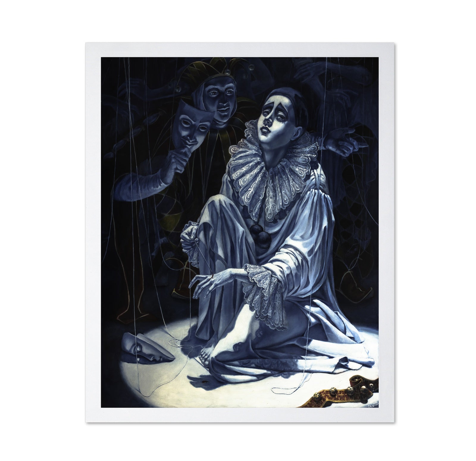 Melancholy Puppet Scene