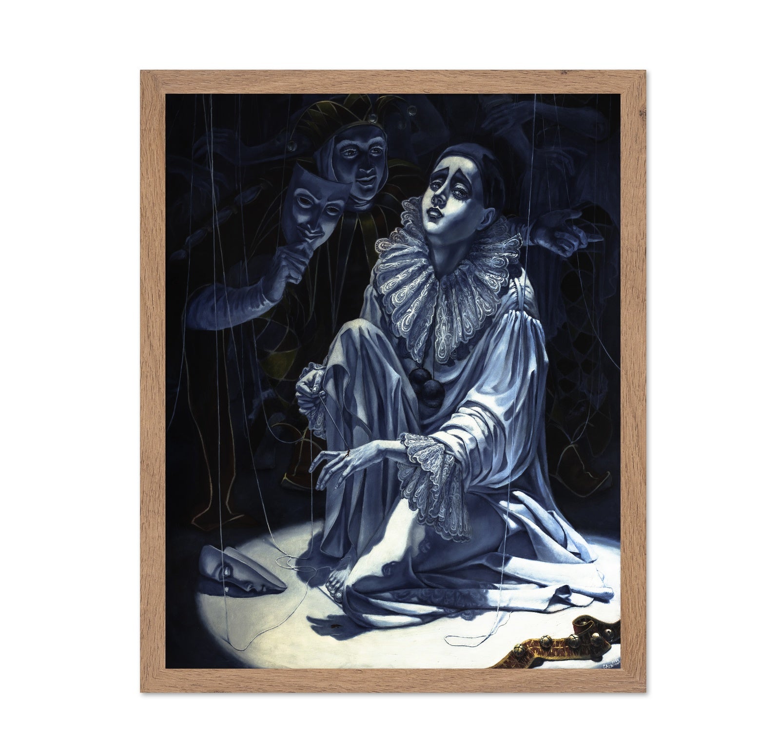 Melancholy Puppet Scene