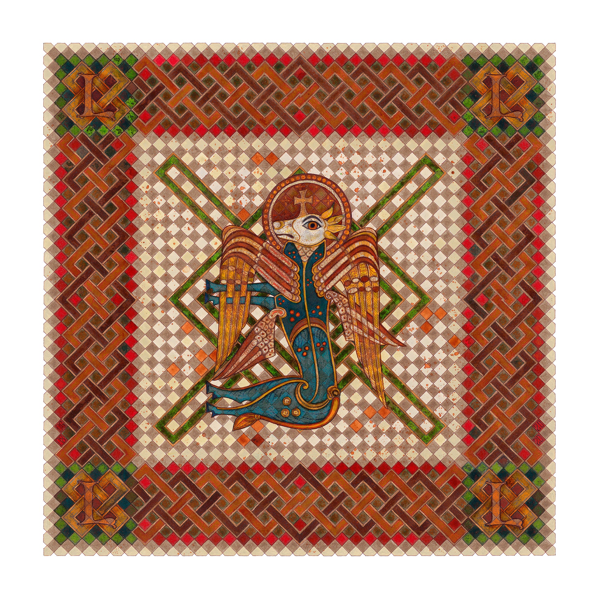 Medieval Winged Figure