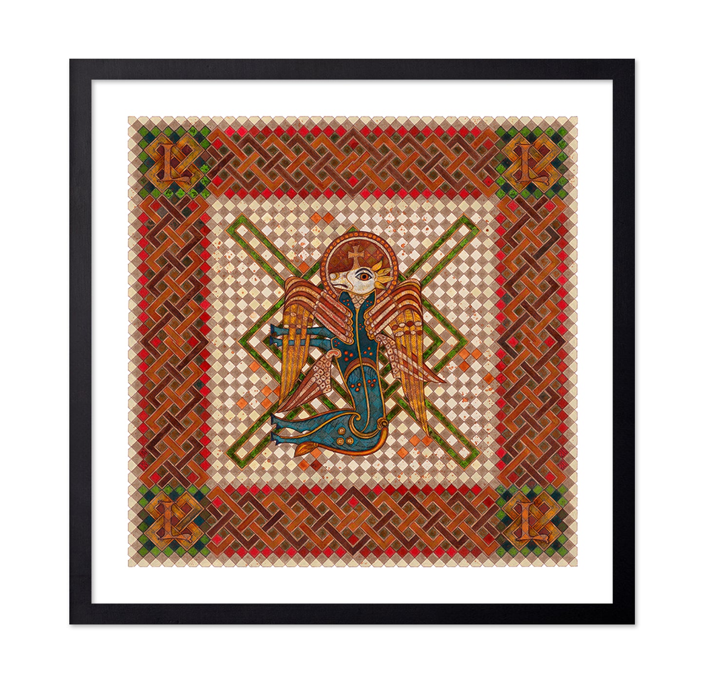 Medieval Winged Figure