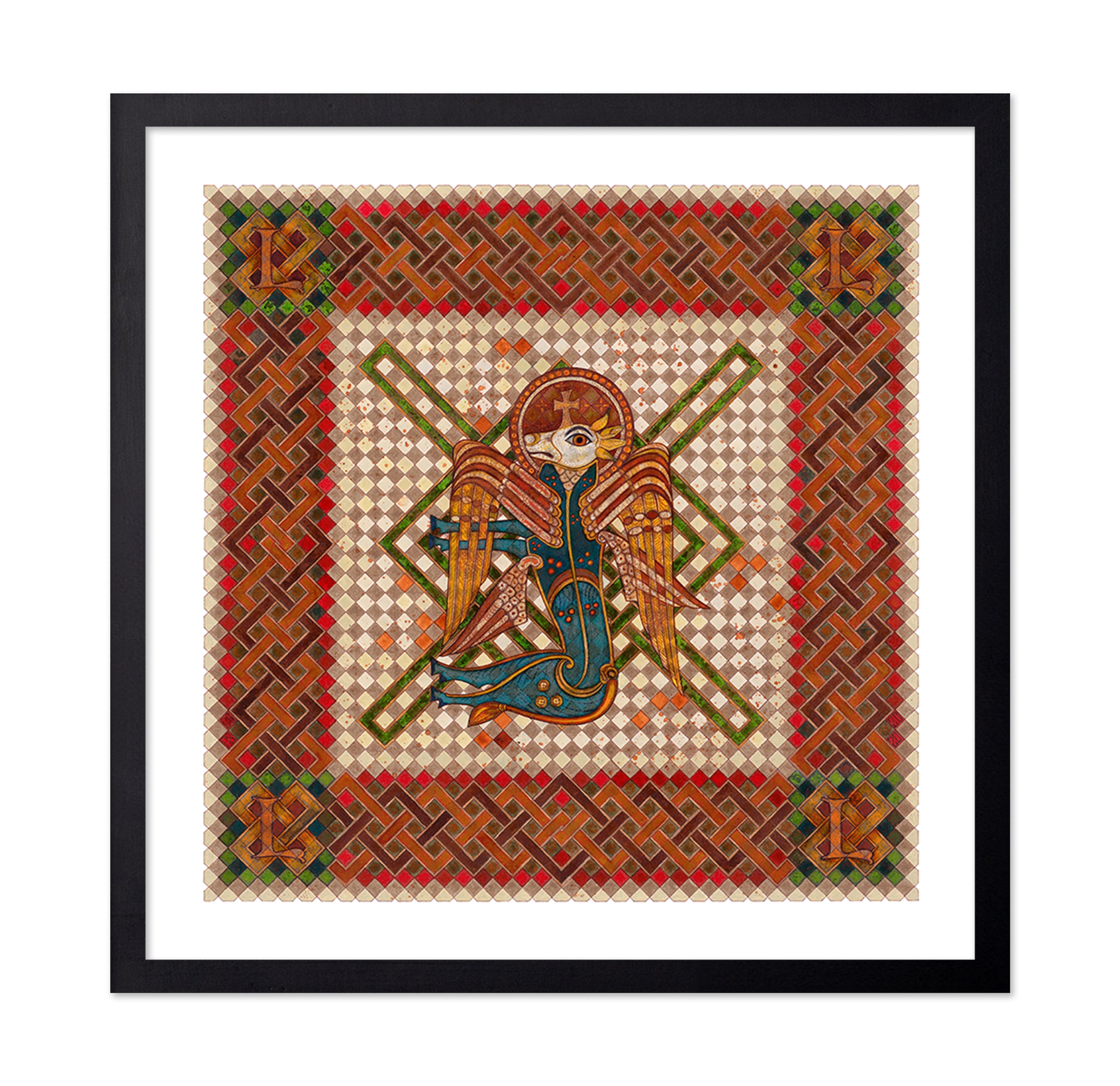 Medieval Winged Figure