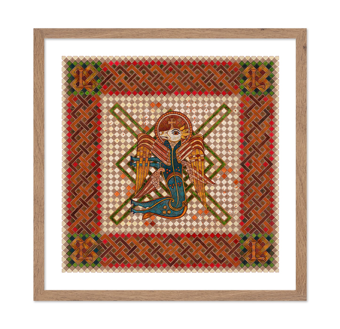 Medieval Winged Figure