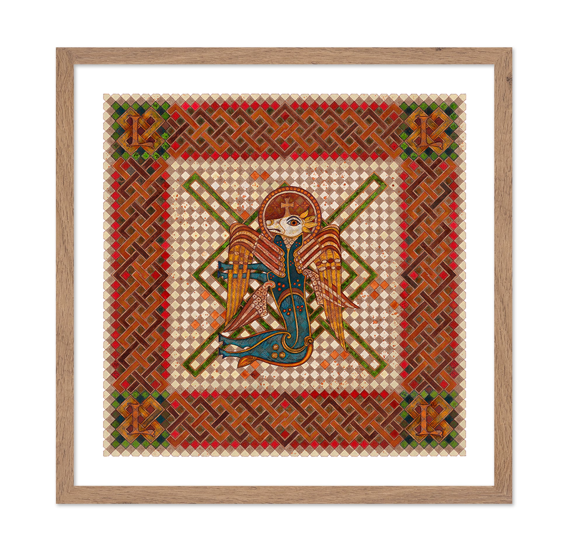 Medieval Winged Figure
