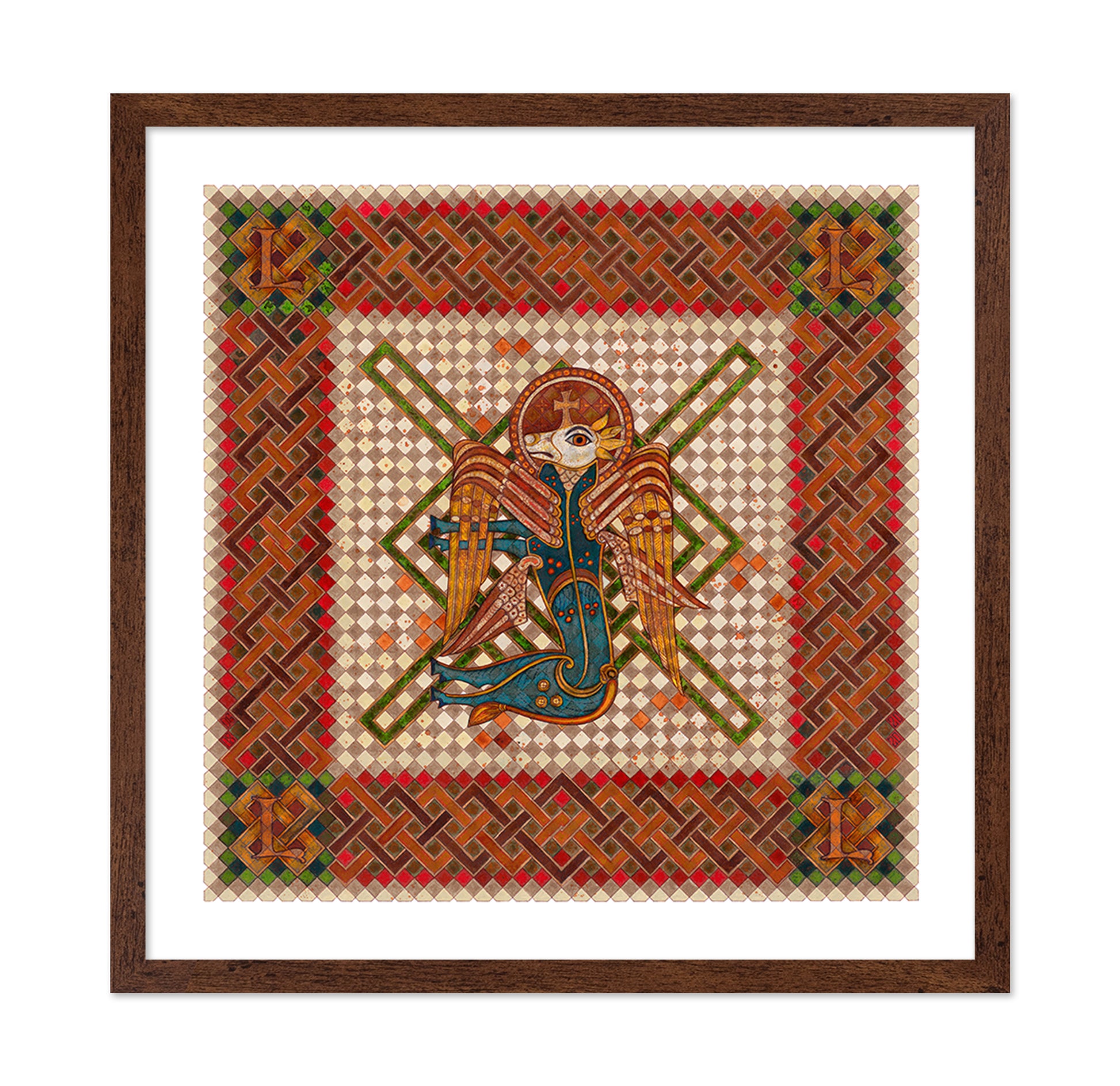 Medieval Winged Figure
