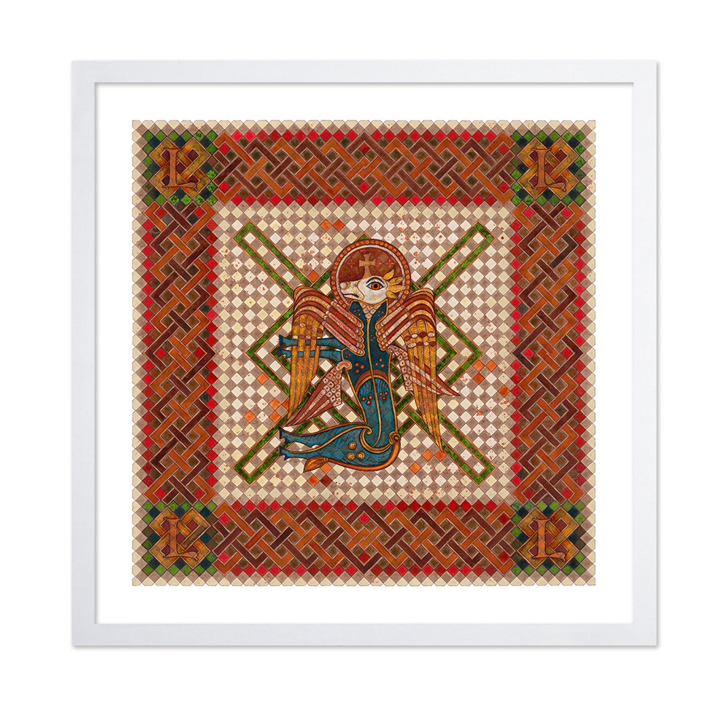 Medieval Winged Figure