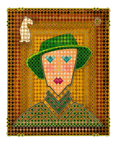 Geometric Lady Portrait