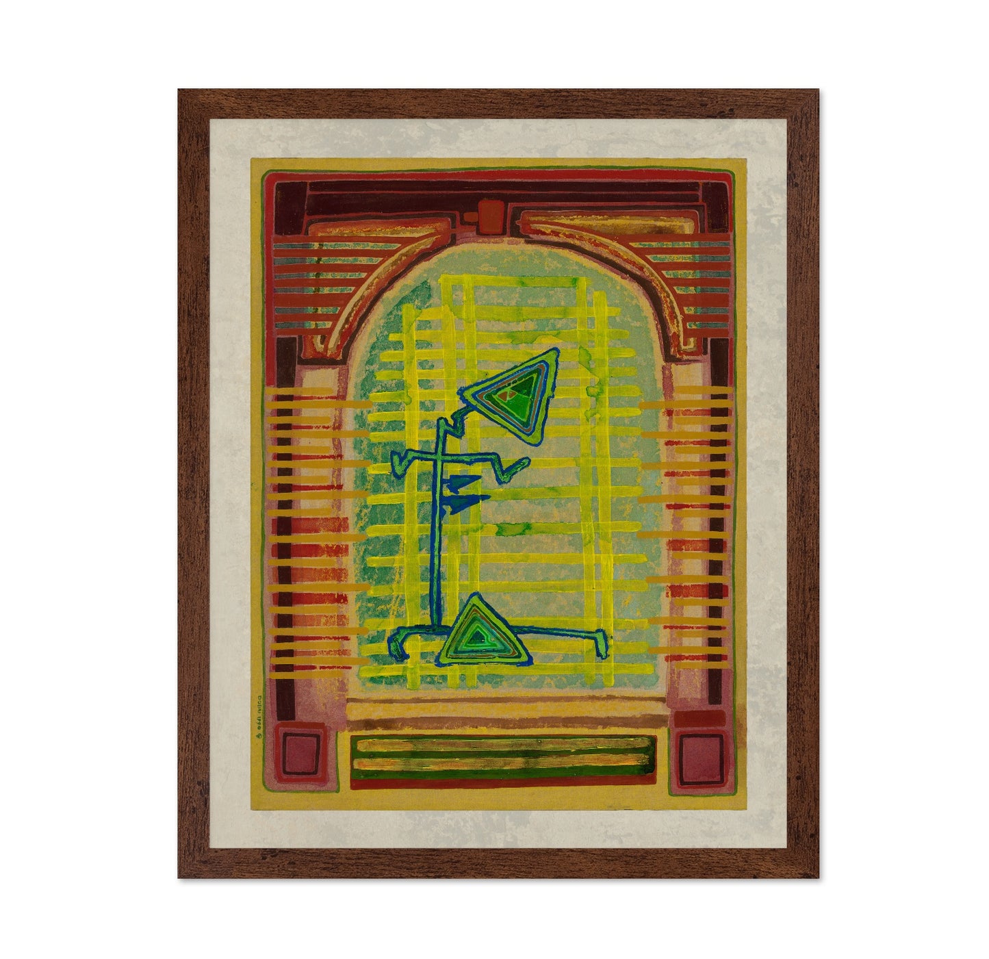 Abstract Tribal Figure