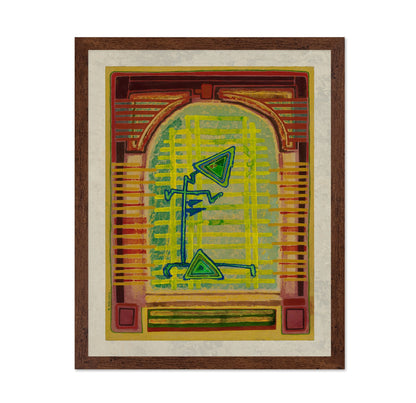 Abstract Tribal Figure