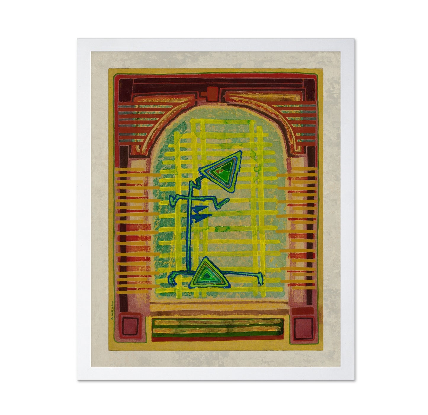 Abstract Tribal Figure