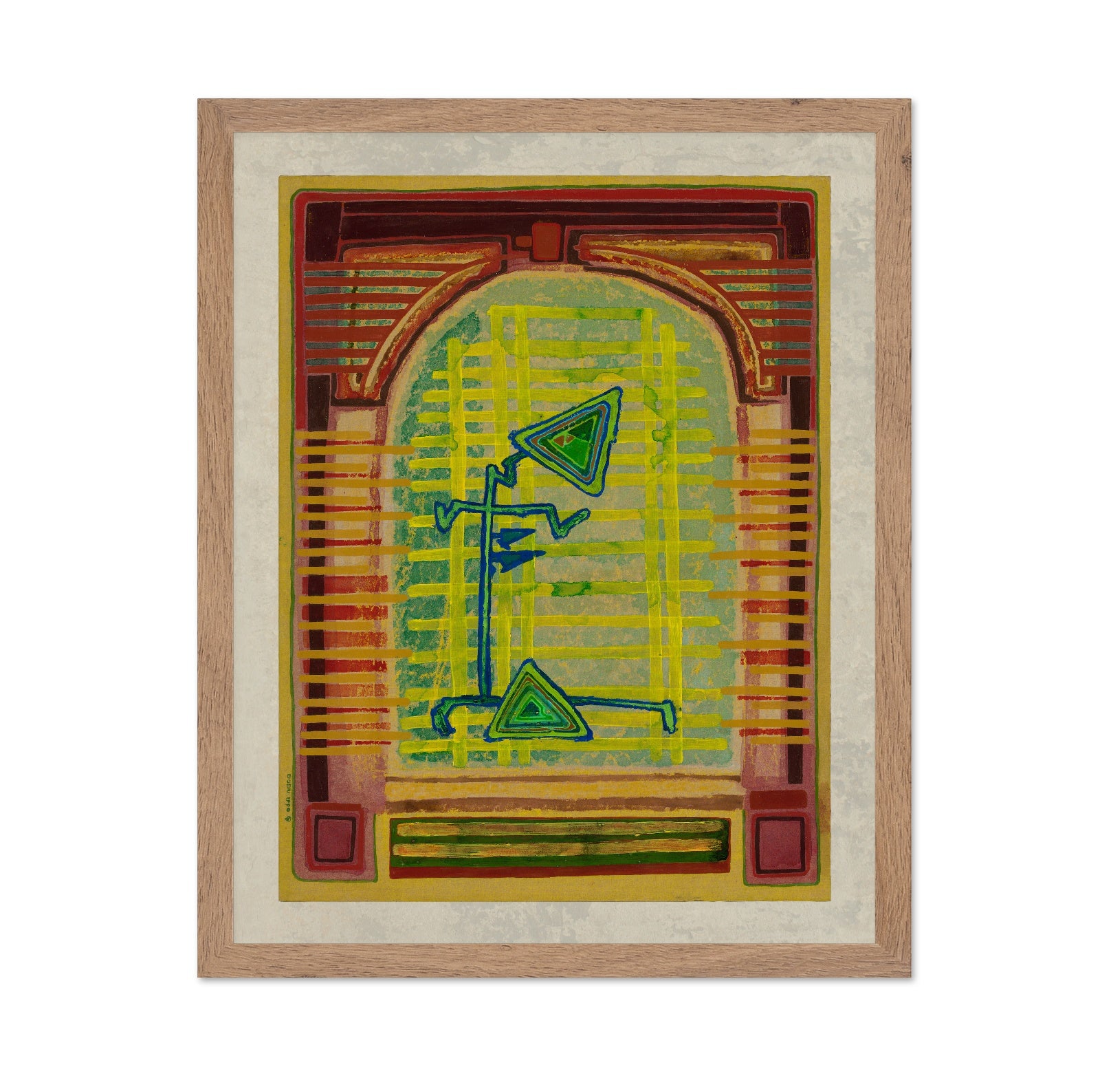 Abstract Tribal Figure