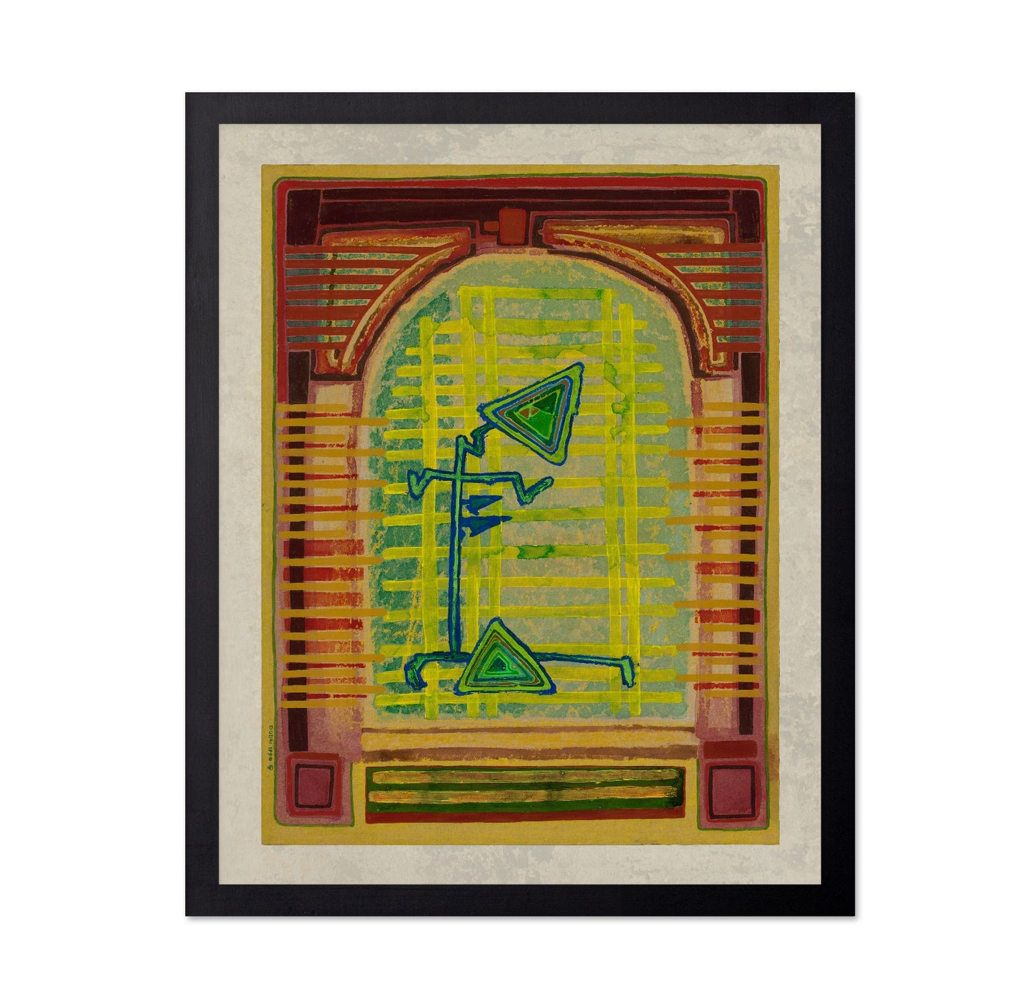 Abstract Tribal Figure