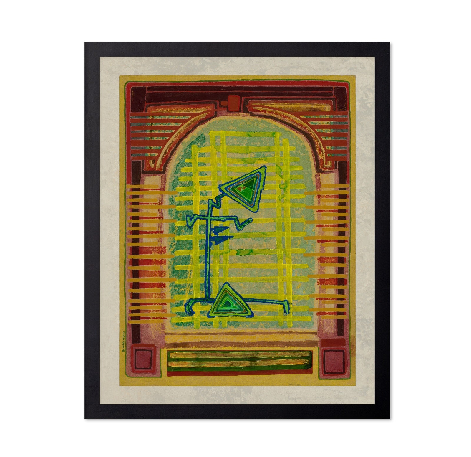 Abstract Tribal Figure