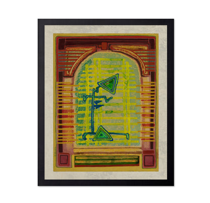 Abstract Tribal Figure