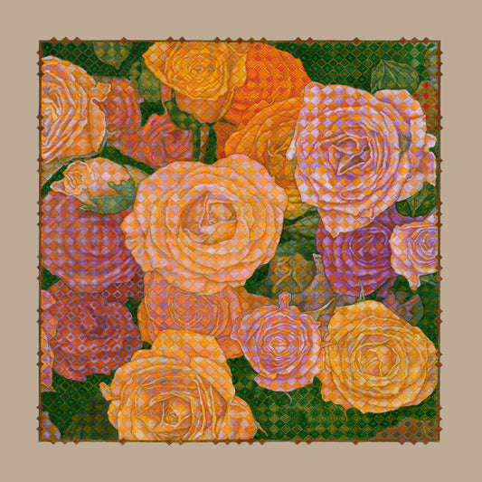 Colorful Rose Garden