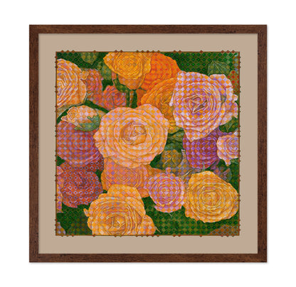 Colorful Rose Garden
