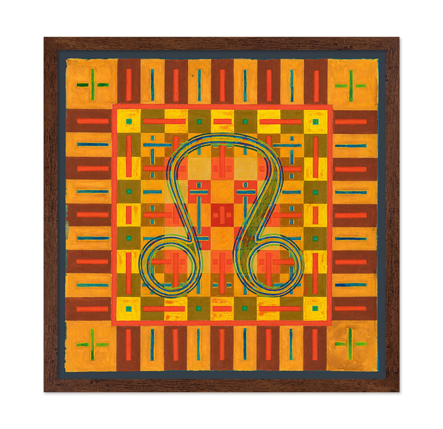 Zodiac Symbol Pattern