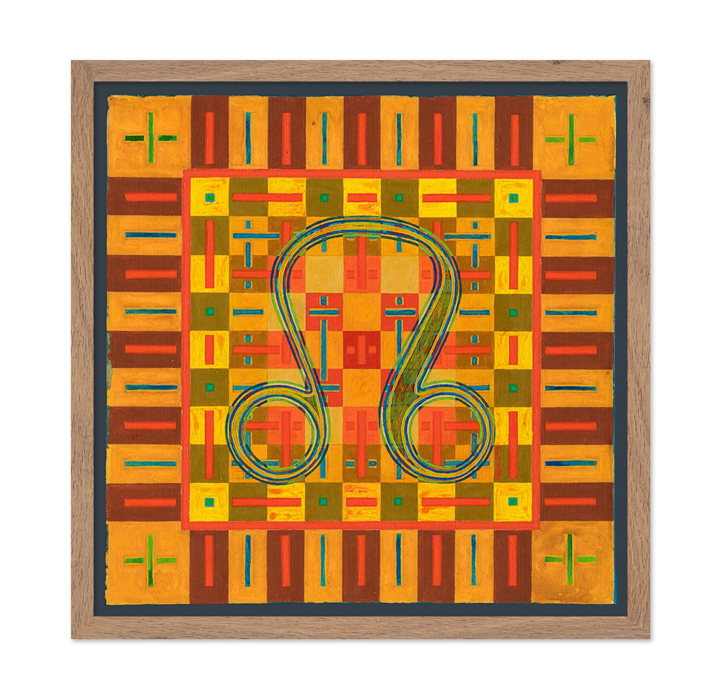 Zodiac Symbol Pattern
