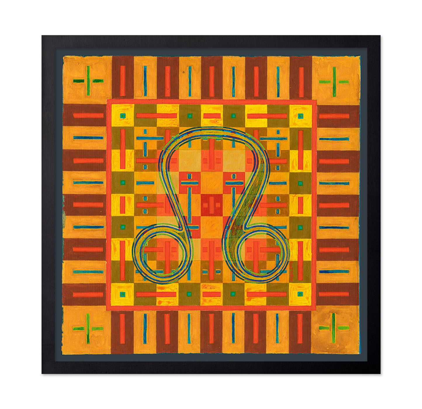 Zodiac Symbol Pattern