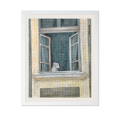 Dog Window View