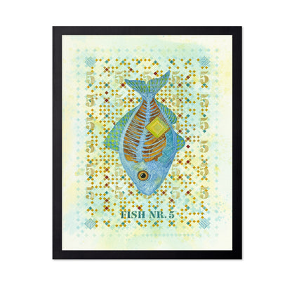 Blue Fish Anatomy
