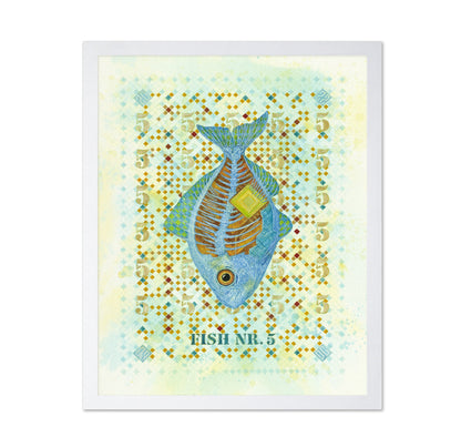 Blue Fish Anatomy