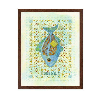 Blue Fish Anatomy