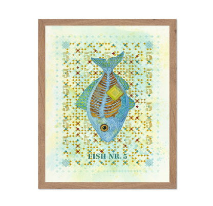 Blue Fish Anatomy