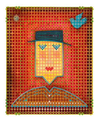 Geometric Face Portrait No2