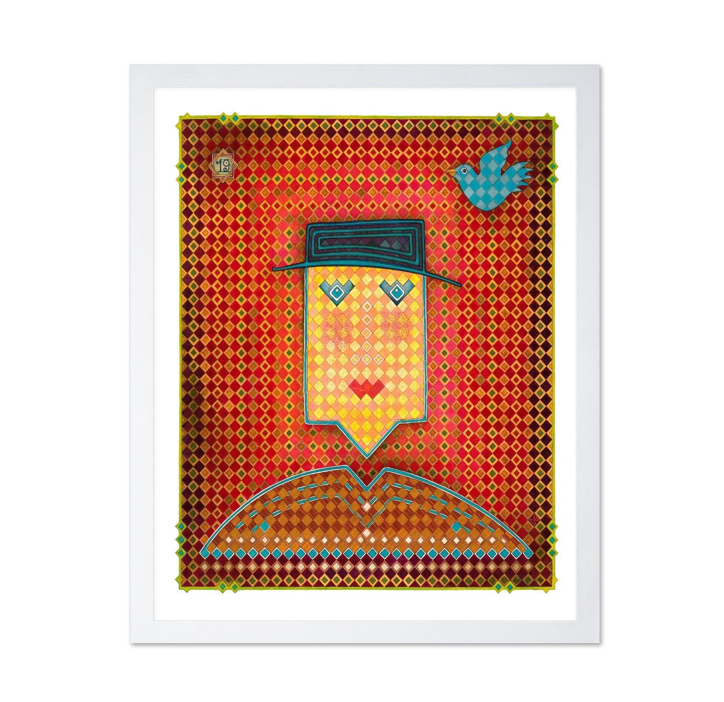 Geometric Face Portrait No2