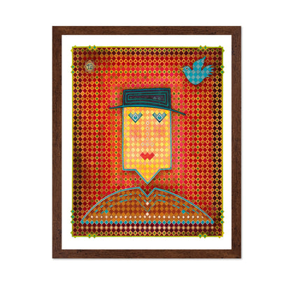 Geometric Face Portrait No2