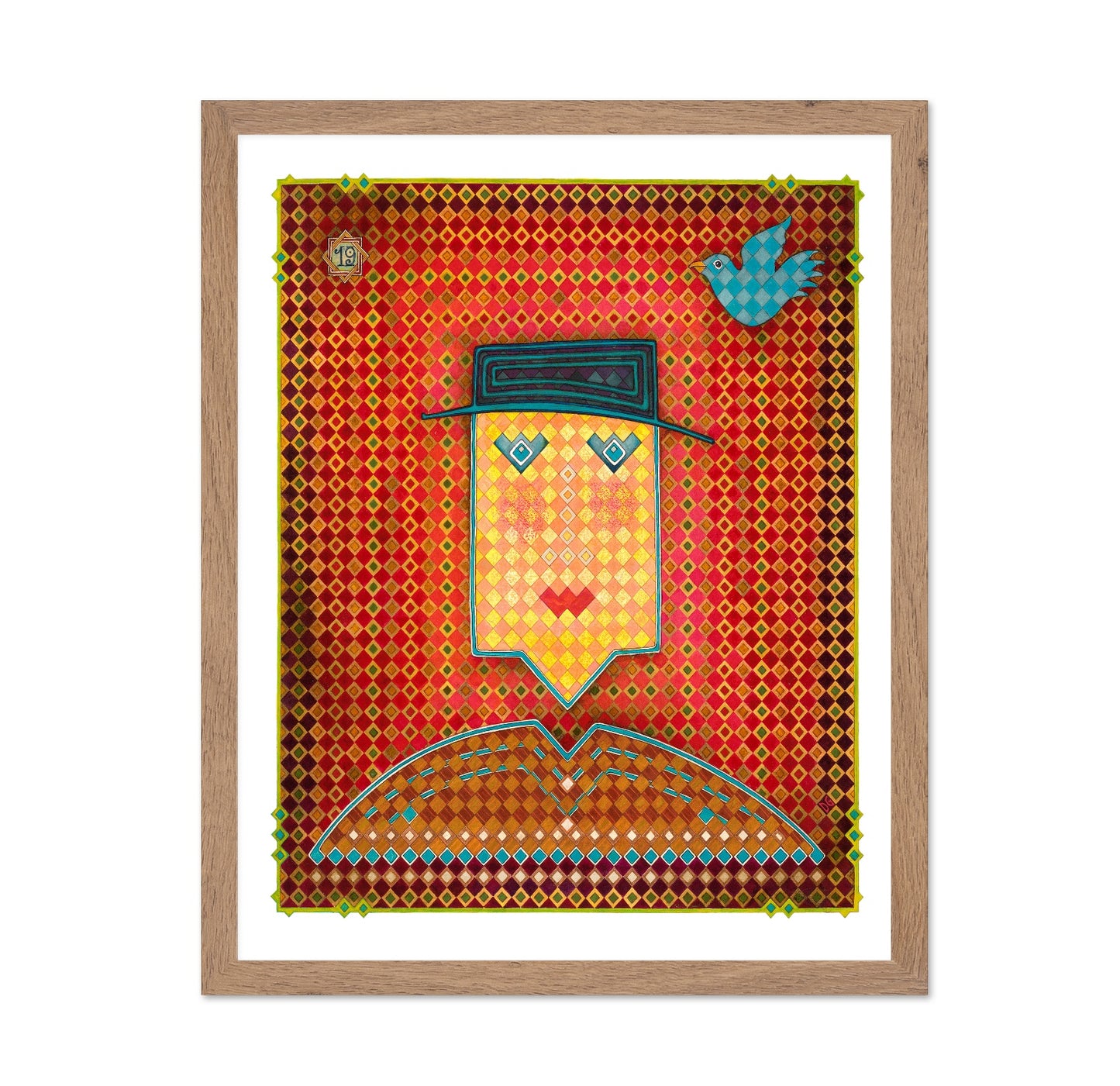Geometric Face Portrait No2