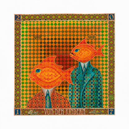 Twin Fish Portrait