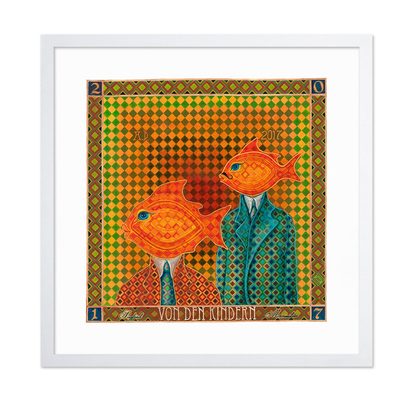 Twin Fish Portrait