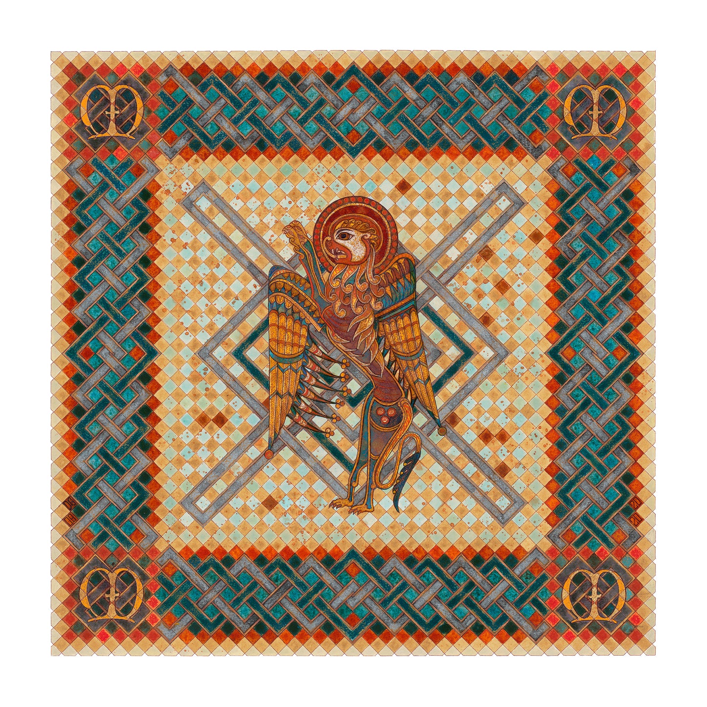 Griffin Mosaic Icon