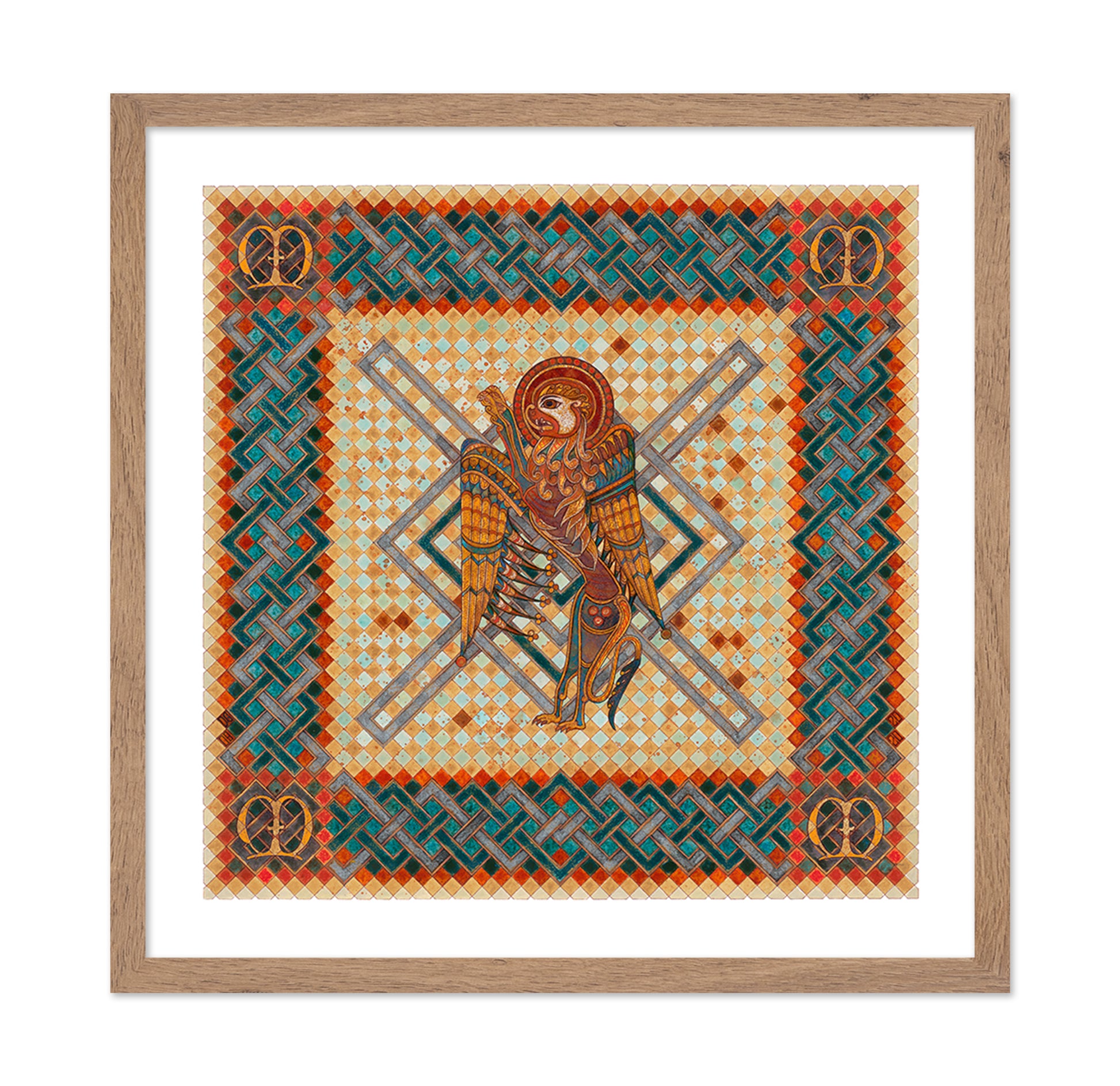 Griffin Mosaic Icon