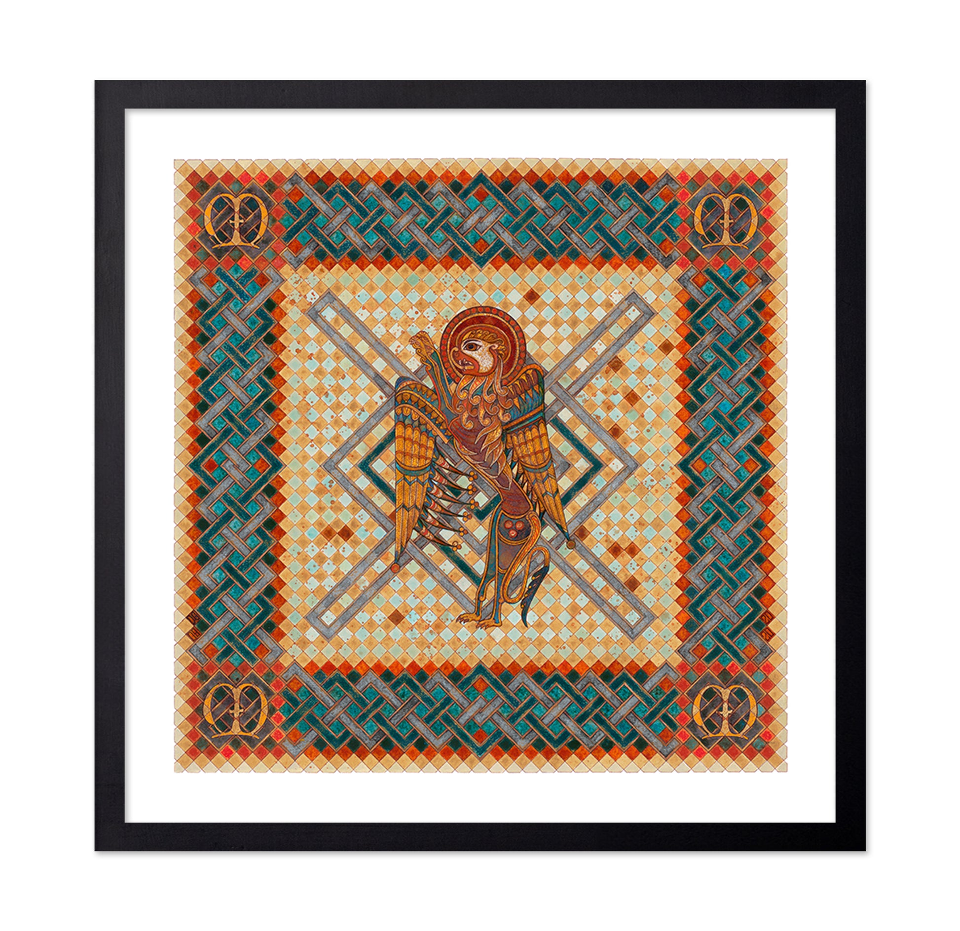 Griffin Mosaic Icon