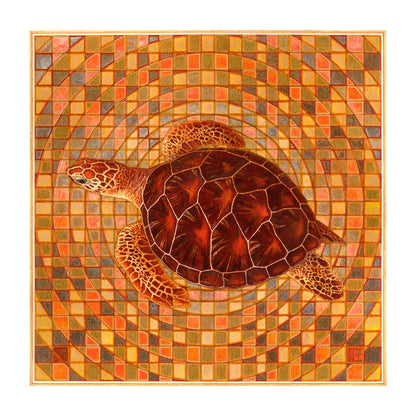 Mosaic Sea Turtle