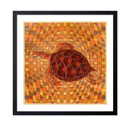 Mosaic Sea Turtle