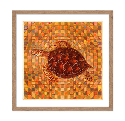 Mosaic Sea Turtle