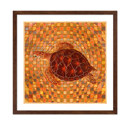 Mosaic Sea Turtle