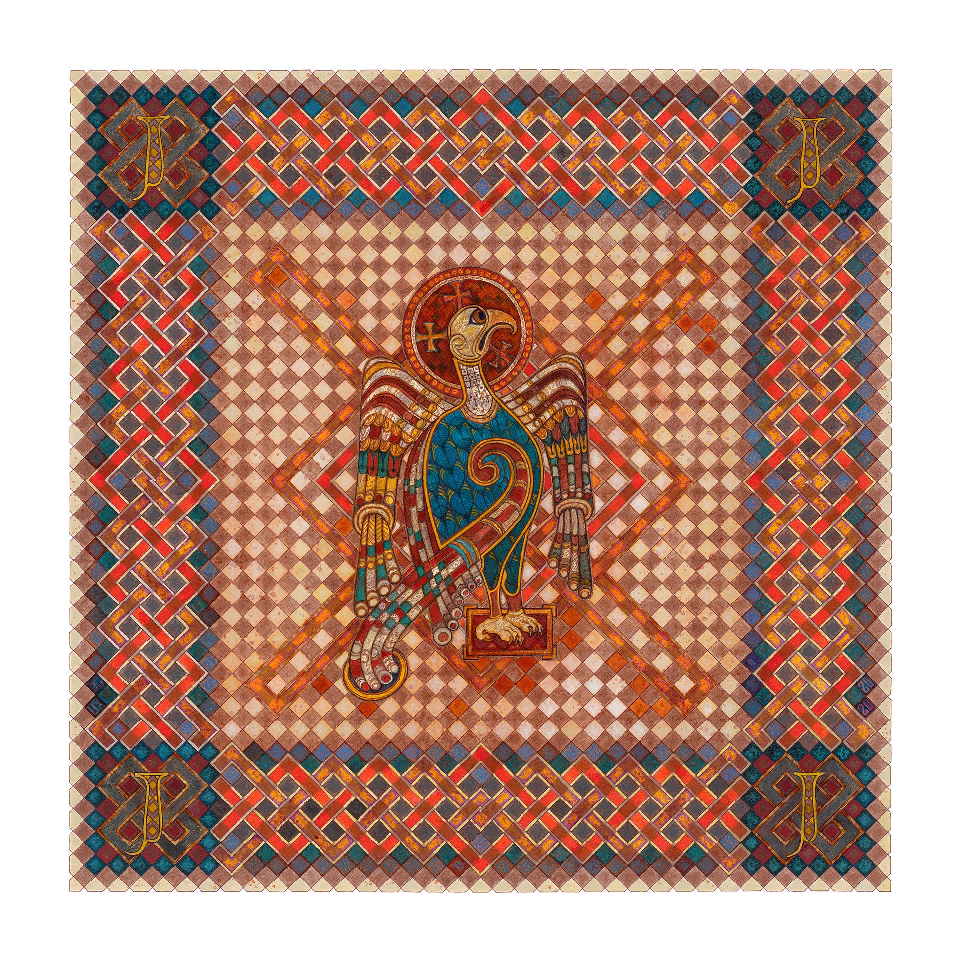 Sacred Bird Mosaic