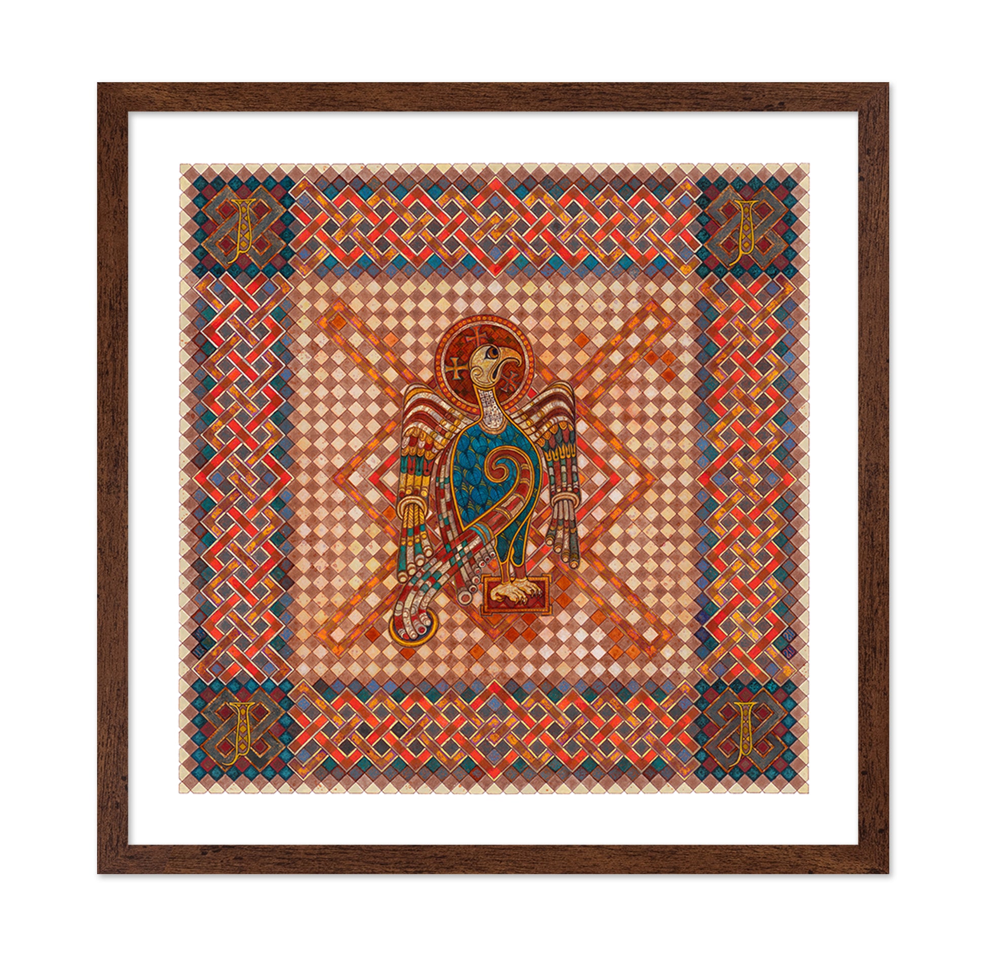 Sacred Bird Mosaic