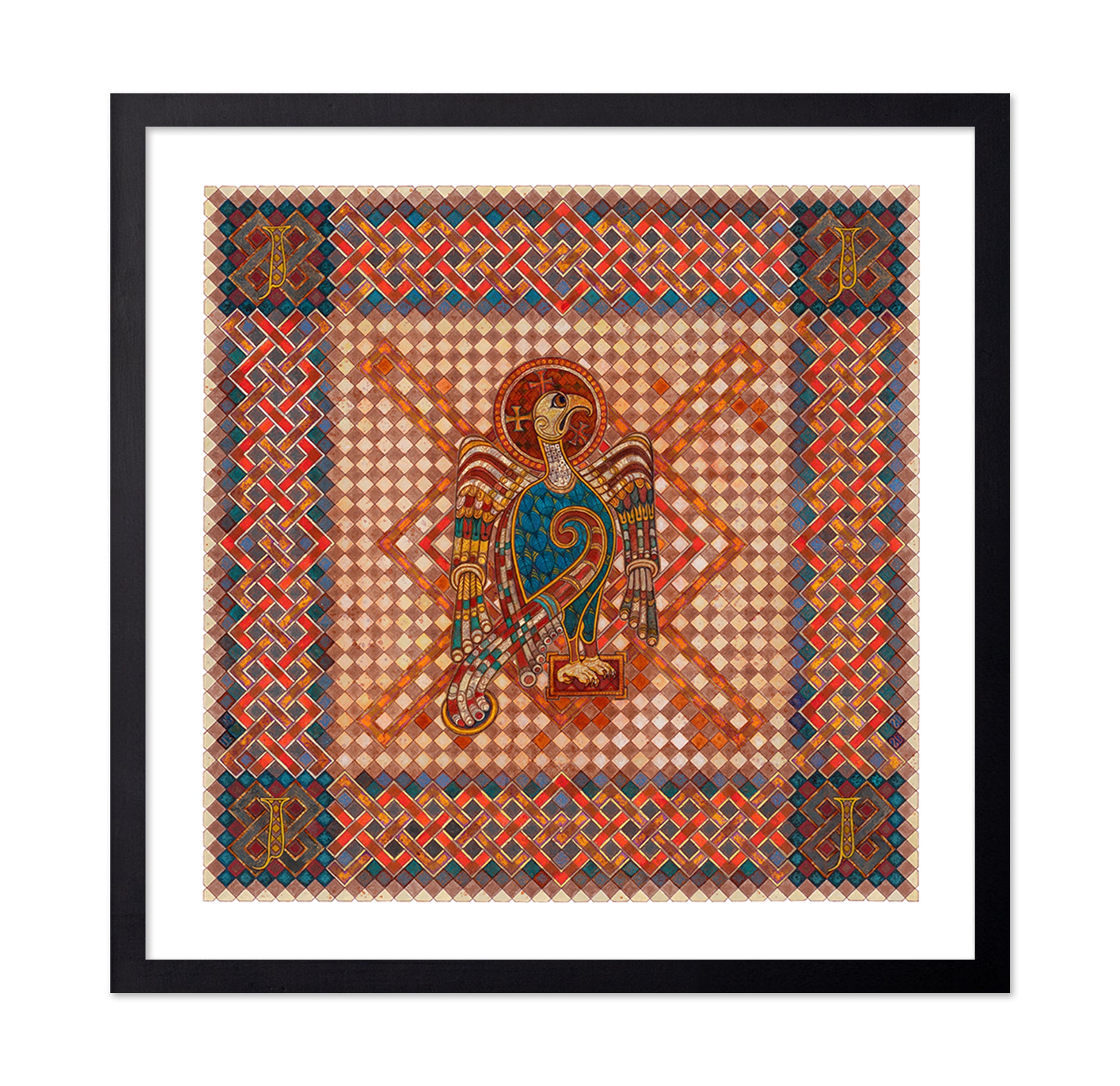 Sacred Bird Mosaic