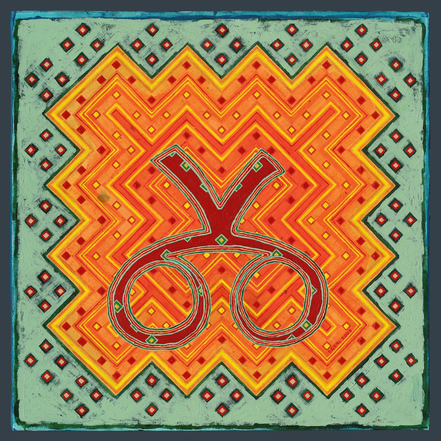 Zigzag Symbol Pattern