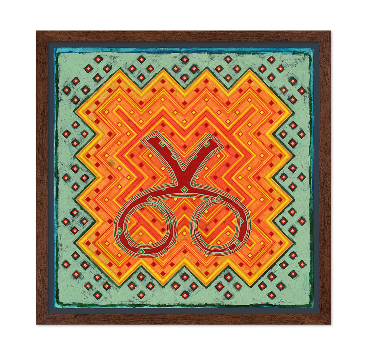 Zigzag Symbol Pattern